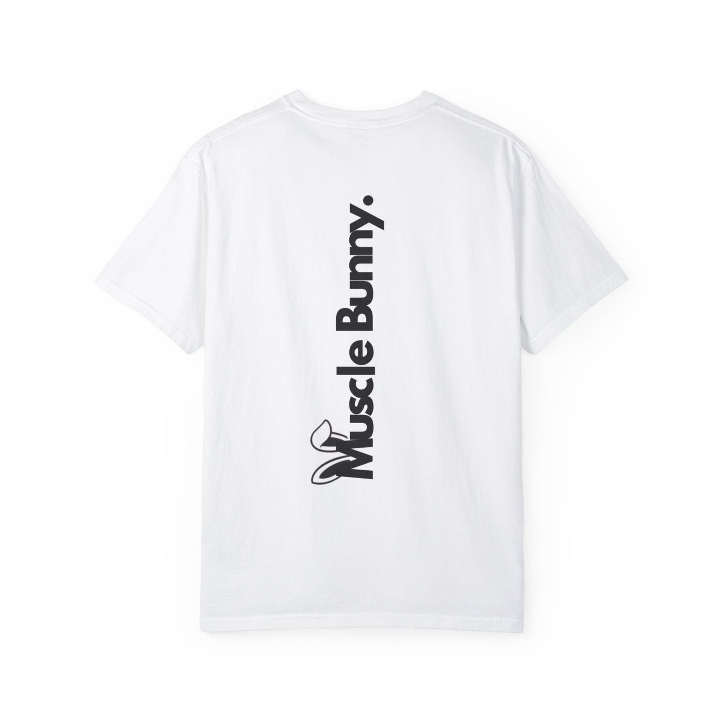 “Muscle Bunny. Men’s Midweight Cotton Tee - Casual Graphic T-Shirt